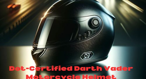 Dot-Certified Darth Vader Motorcycle Helmet