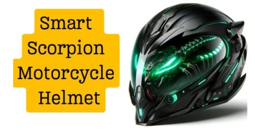 Smart Scorpion Motorcycle Helmet